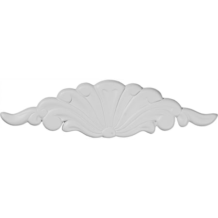 Ekena Millwork 6 3/4"W x 2 3/4"H x 1/4"P Genova Center Onlay ONL06X02GE